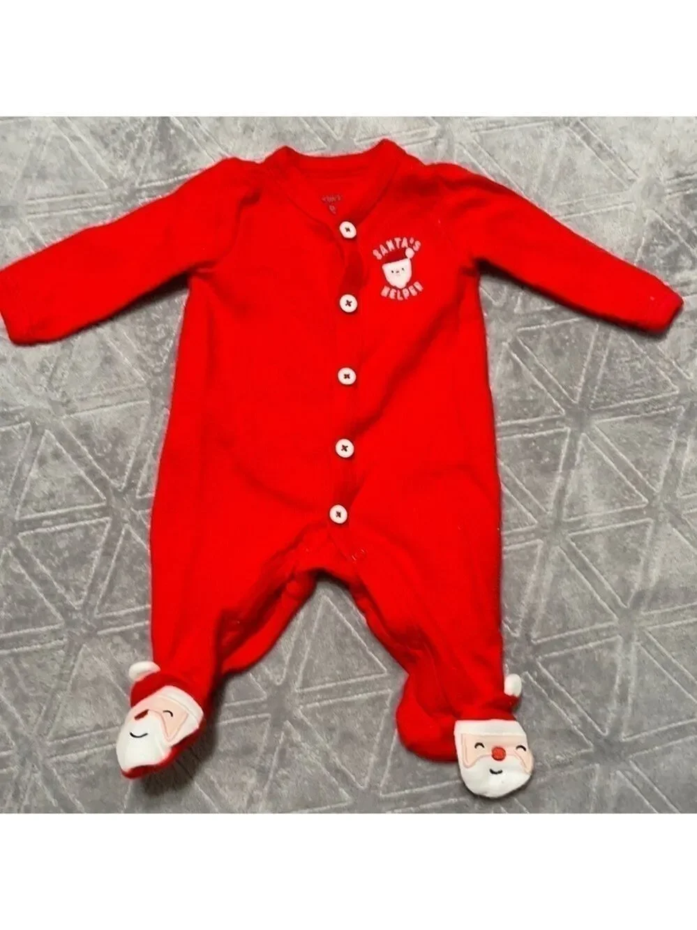 SANTAS helper onesie